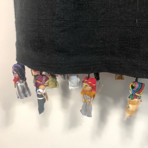 Rachel Antonoff Anthropologie black mini dress S - Picture 9 of 13